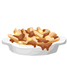 Poutine traditionnel