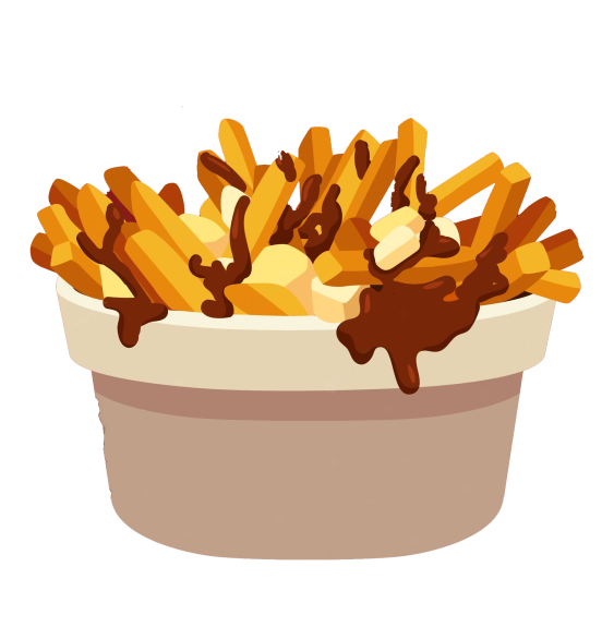 Poutine traditionnel